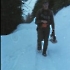 Febbraio 1979 campo invernale con la 48: Sten Perlotti verso Passo Forcella 