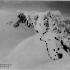 Escursioni invernali, febbraio 1954: la Compagnia Comando verso la cima del Cristallo (m. 3431). 